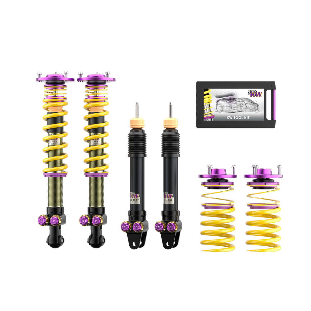 KW 3090161035 Coilover Kit V5 Clubsport incl. Top Mounts (incl. Cancellation Kit for Electronic Dampers) for CHEVROLET Corvette Z06 (C8) Photo-0 