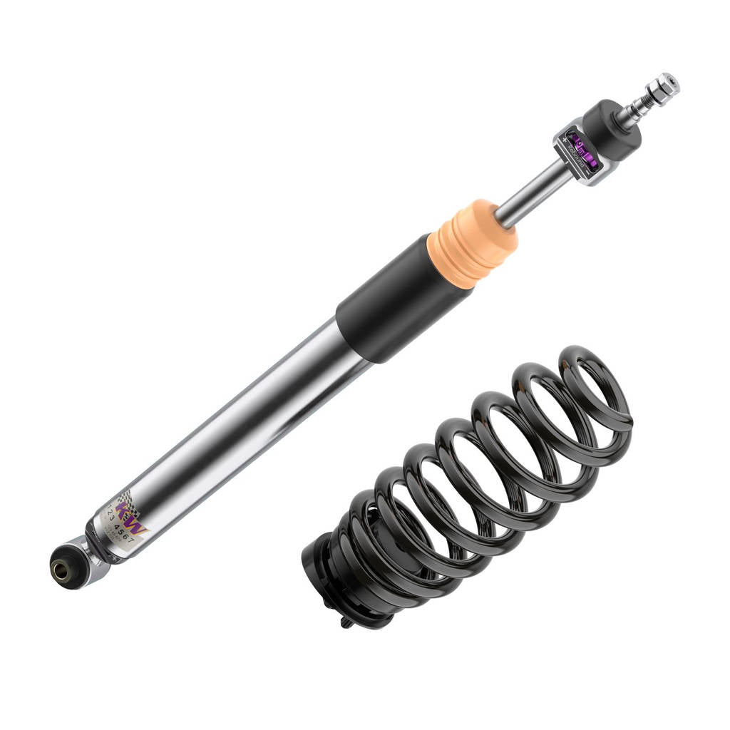 KW 35208100CW-B Coilover Kit V3 Leveling Black (incl. Cancellation Kit for Electronic Dampers) for AUDI A6 (C8) Photo-5 