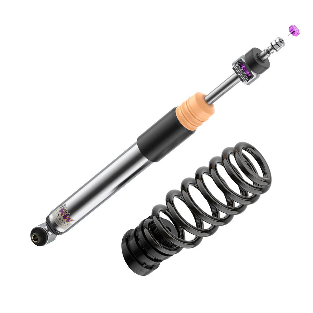 KW 35208100DQ-B Coilover Kit V3 Leveling Black (incl. Cancellation Kit for Electronic Dampers) for AUDI Q5 (FYB) Photo-5 