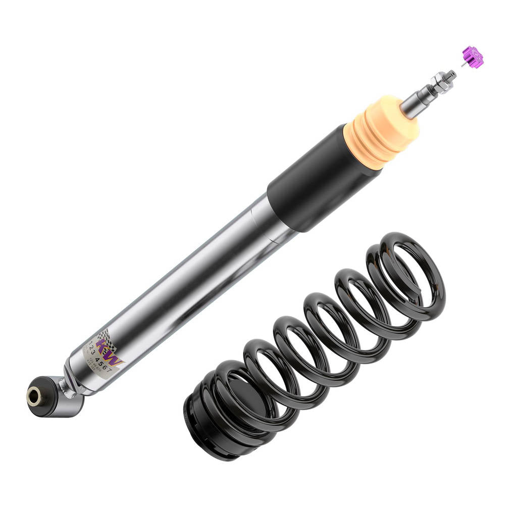 KW 352082000D-B Coilover Kit V3 Leveling Black for BMW 330 / 328 / 325 / 320 (F30) Photo-5 