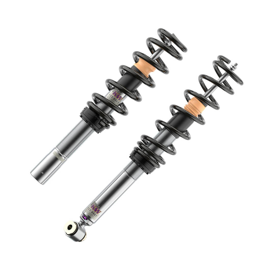 KW 35208200BZ-B Coilover Kit V3 Leveling Black (incl. Cancellation Kit for Electronic Dampers) for BMW M550i (G30) Photo-1 