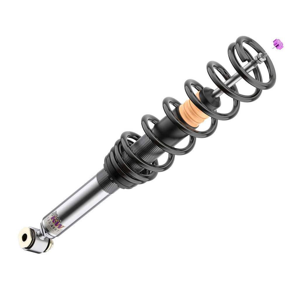 KW 35208200BZ-B Coilover Kit V3 Leveling Black (incl. Cancellation Kit for Electronic Dampers) for BMW M550i (G30) Photo-5 
