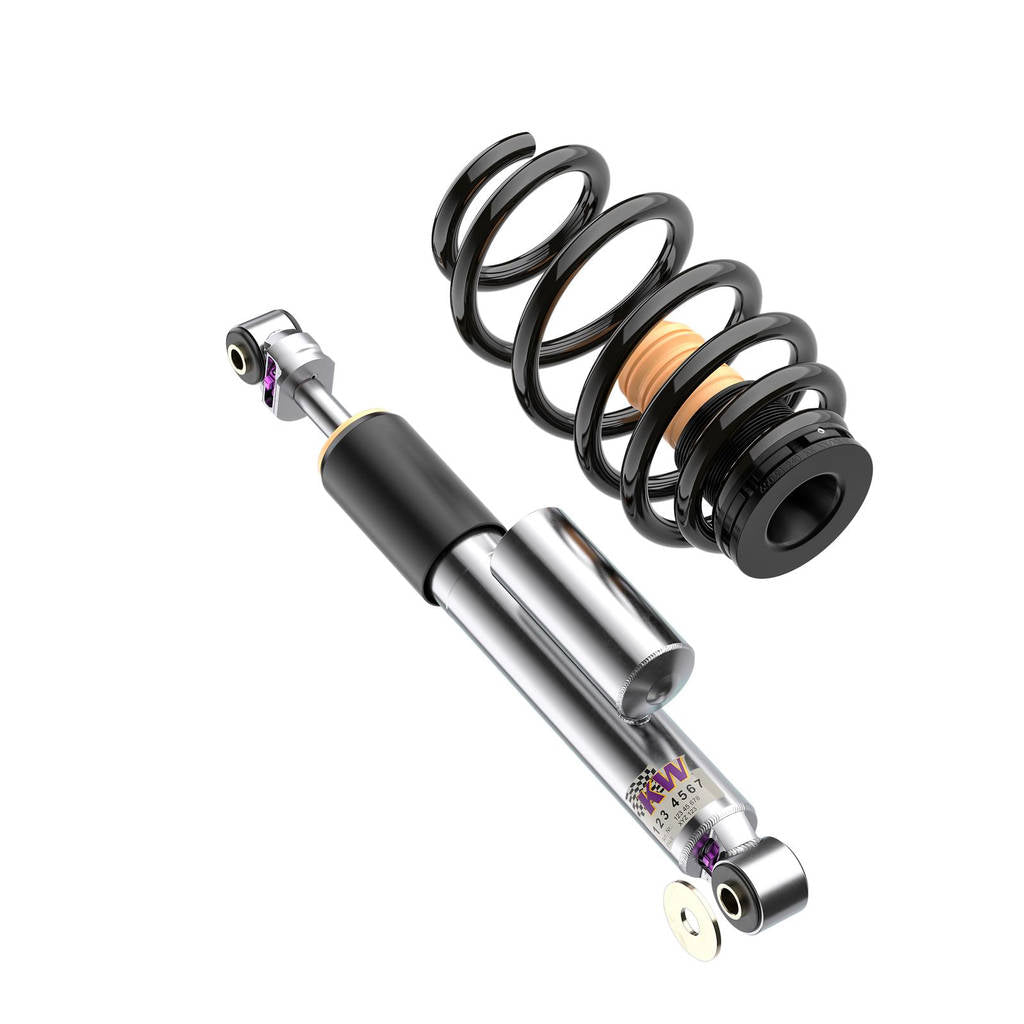KW 35208800AN-B Coilover Kit V3 Leveling Black (incl. Cancellation Kit for Electronic Dampers) for VW T5 VR6 3.2 4motion Photo-6 