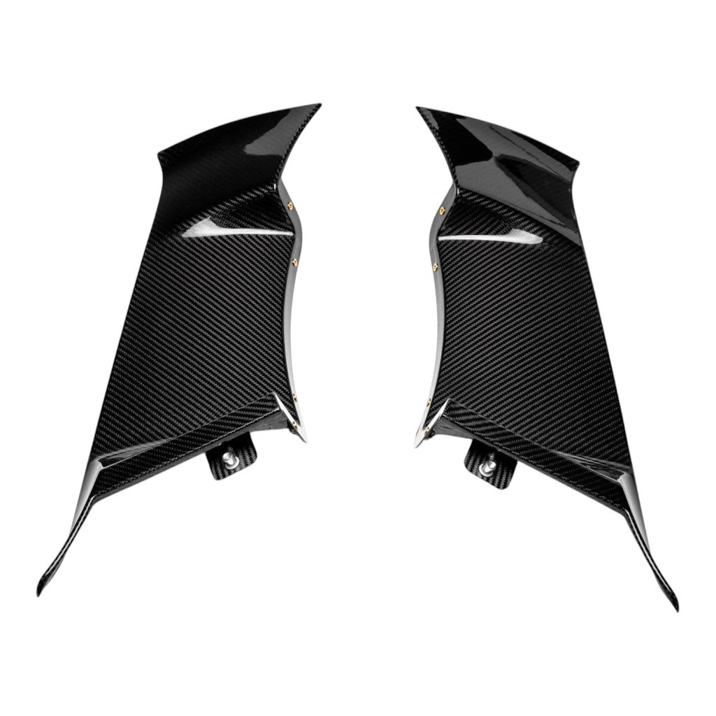SPEED ENGINEERING 15285 Carbon Mudguards with Ventilation for TOYOTA GR86 Photo-0 