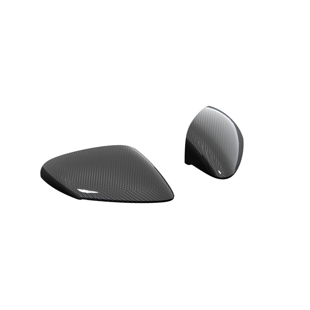 ALPHA-N AN-0949 Carbon Mirror Cap Covers Set for PORSCHE 992.1 GT3 / GT3 Touring Photo-0 
