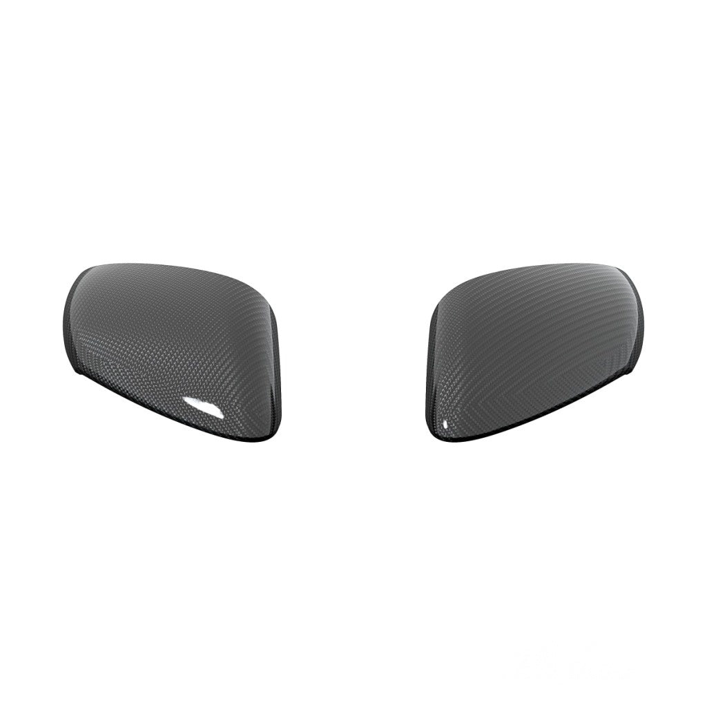 ALPHA-N AN-0949 Carbon Mirror Cap Covers Set for PORSCHE 992.1 GT3 / GT3 Touring Photo-1 