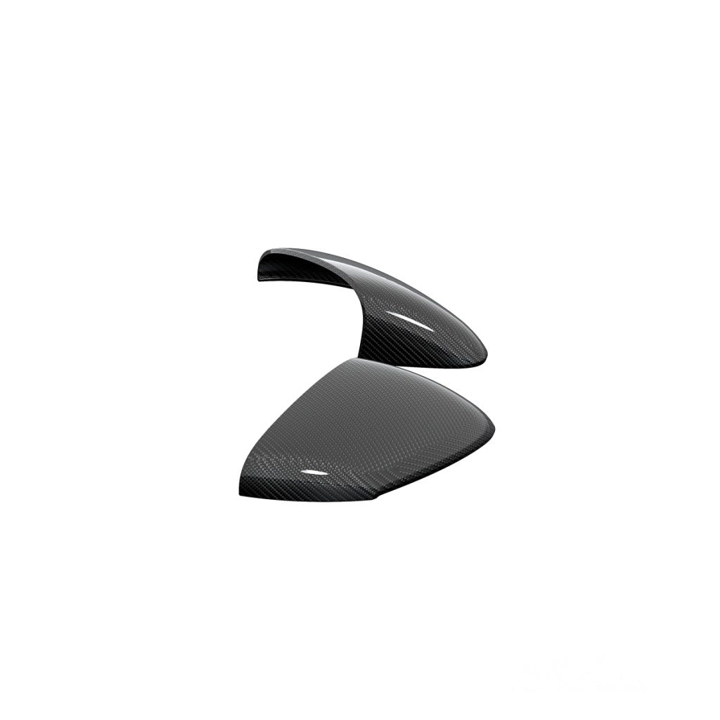 ALPHA-N AN-0949 Carbon Mirror Cap Covers Set for PORSCHE 992.1 GT3 / GT3 Touring Photo-2 