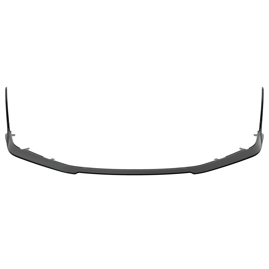 ALPHA-N AN-0935 Carbon Front Lip (3-piece) without Fins (only in combination with item AN-0936) for PORSCHE 992.1 GT3 / GT3 Touring Photo-1 