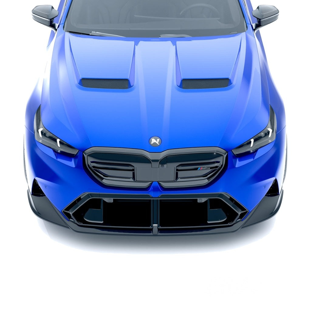 ALPHA-N AN-0901 Carbon Front Spoiler 3-piece for BMW M5 (G90 / G99) Photo-1 