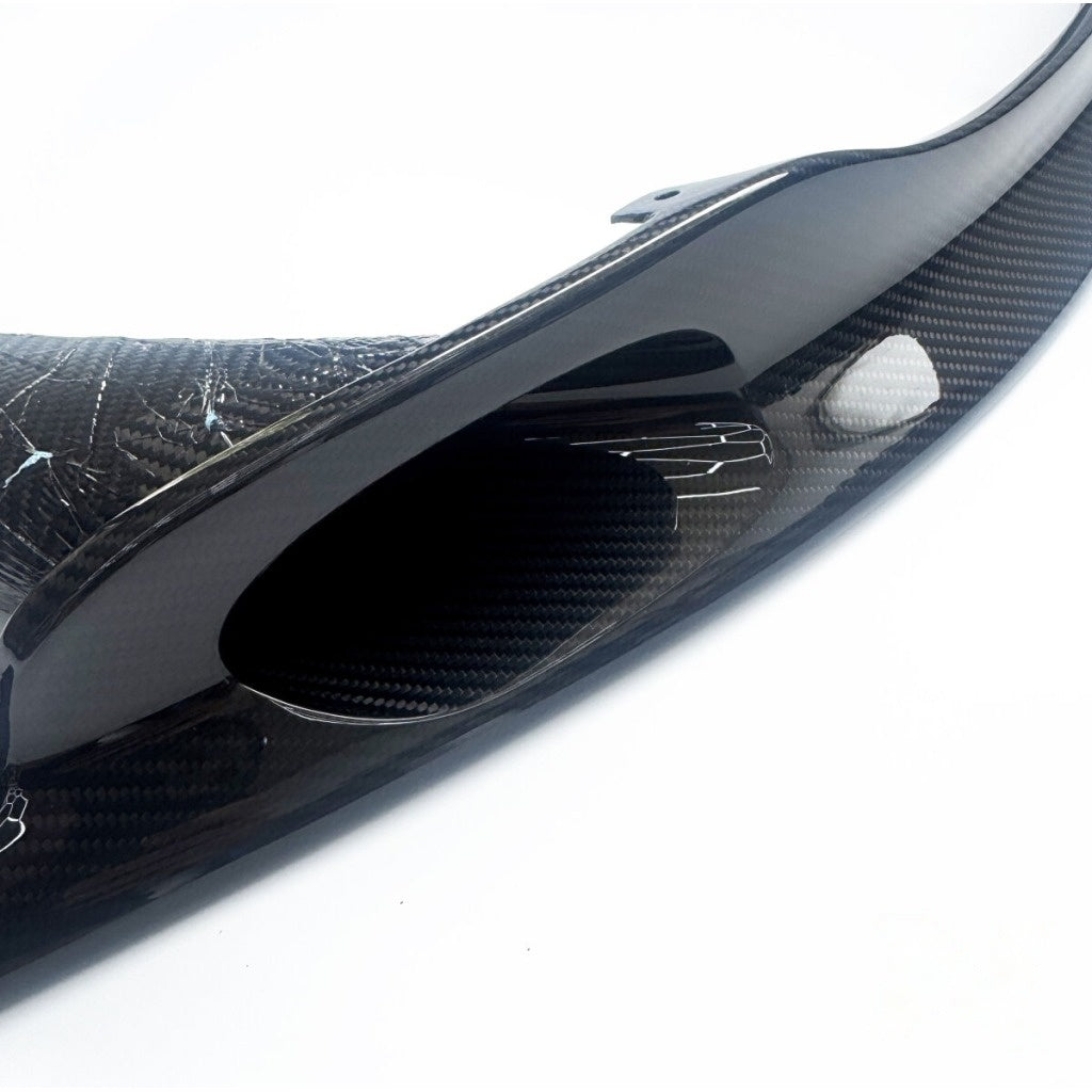 ALPHA-N AN-0641 Carbon Front Spoiler Upper Section with Brake Cooling for BMW M3 (E90 / E92) Photo-1 