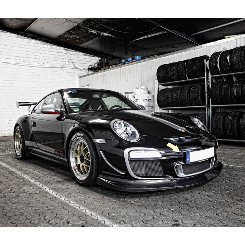 ALPHA-N AN-0097 Carbon Front Spoiler for PORSCHE 911 (997) GT3 RS Photo-1 