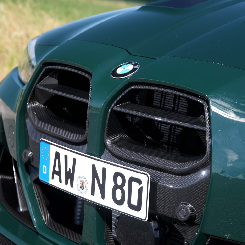 ALPHA-N AN-0723 Carbon Kidney Grille for BMW M3 (G80 / G81) / M4 (G82 / G83) Photo-3 