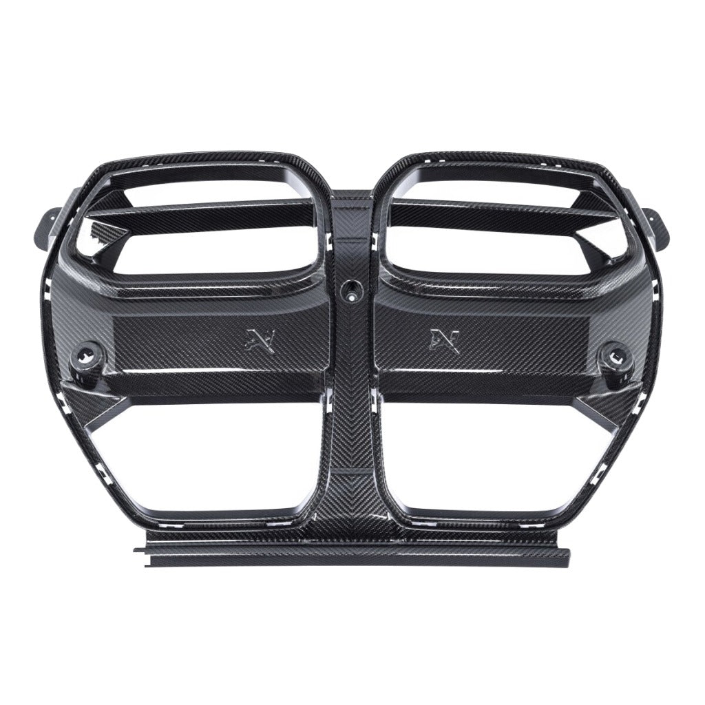 ALPHA-N AN-0723 Carbon Kidney Grille for BMW M3 (G80 / G81) / M4 (G82 / G83) Photo-8 