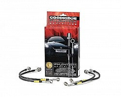 GOODRIDGE SVW0602-4C Brake Hoses, Stainless steel for для VW Golf MK3 1.4 Rear drums 1992-1997 Photo-0 