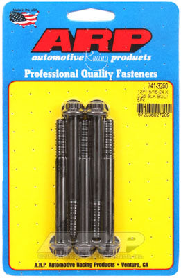 ARP 741-3250 SAE Bolt Kit 5/16-24 x 3.250 12pt black oxide bolts Photo-0 