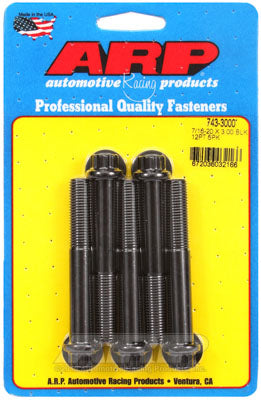 ARP 743-3000 SAE Bolt Kit 7/16-20 x 3.000 12pt black oxide bolts Photo-0 