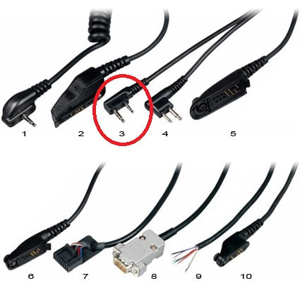 STILO YD0204 Cable for Kenwood radio, 2 jacks Photo-0 