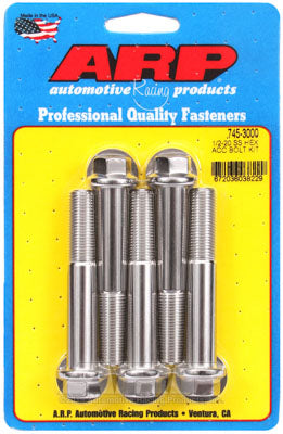 ARP 745-3000 SAE Bolt Kit 1/2-20 x 3.000 hex SS bolts Photo-0 