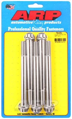 ARP 755-5250 SAE Bolt Kit 1/2-20 x 5.250 12pt SS bolts Photo-0 