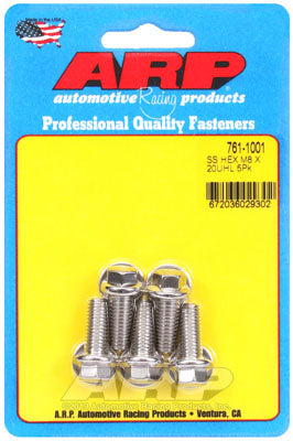 ARP 761-1001 Metric Thread Bolt Kit M8 x 1.25 x 20mm hex SS bolts Photo-0 