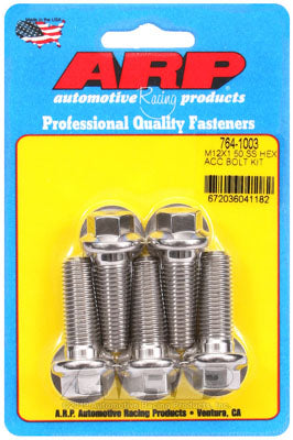 ARP 764-1003 Metric Thread Bolt Kit M12 x 1.50 x 35 hex SS bolts Photo-0 