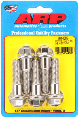 ARP 764-1005 Metric Thread Bolt Kit M12 x 1.50 x 45 hex SS bolts Photo-0 