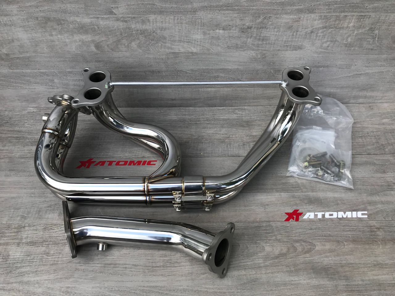 ARD IM-HDR-05 Equal length exhaust manifold with up-pipe for SUBARU Impreza STI (EJ20, EJ25) Photo-1 