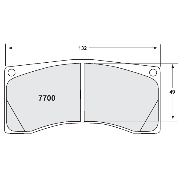 PFC 7700.10 Brake Pads RACE 10 CMPD PORSCHE 997 GT3/GT2/RS PORSCHE 997 GT3/GT2 Photo-0 