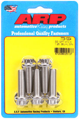 ARP 773-1004 Metric Thread Bolt Kit M10 x 1.25 x 35 12pt SS bolts Photo-0 