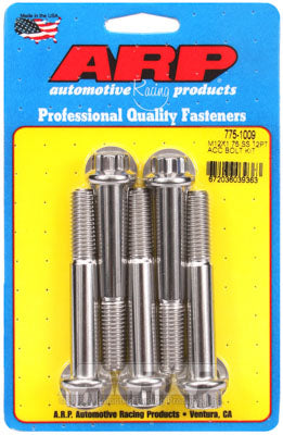 ARP 775-1009 Metric Thread Bolt Kit M12 X 1.75 X 80 12pt SS bolts Photo-0 