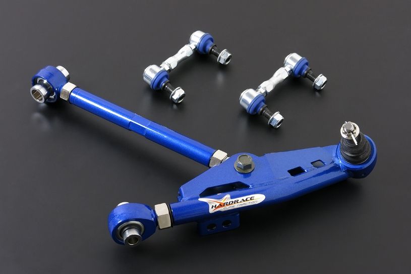 HARDRACE 7778 FRONT LOWER CONTROL ARM + STAB. LINK for SUBARU BRZ / TOYOTA GT86 Photo-0 