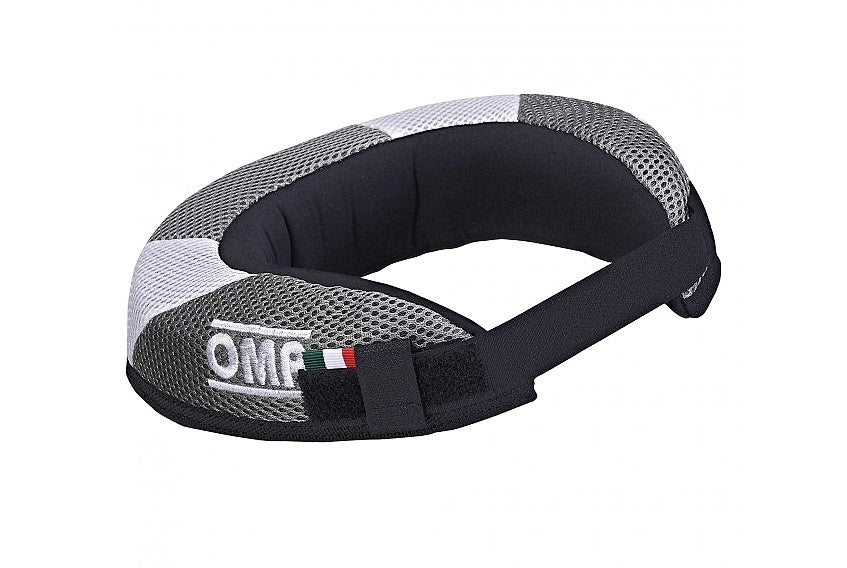 OMP KK0-4009-080 (KK04009080) Neck collar (karting) COLLAR, grey/white Photo-0 