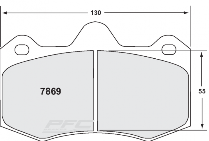 PFC 7869.10 Front Brake Pads Z-RATED LOTUS Evora 3.5 2009 GTS AP 4p Photo-0 