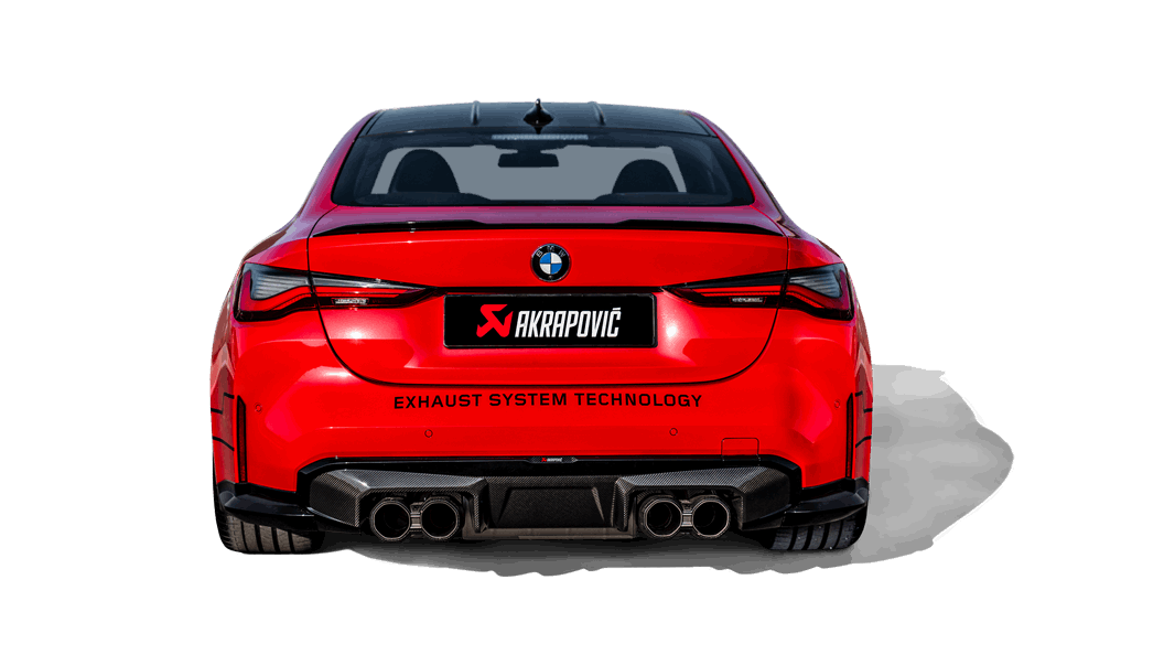 AKRAPOVIC DI-BM/CA/9/GB Carbon Fibre Diffuser Rear (High Gloss) Black for BMW M3 (G80/G81) / M4 (G82/G83) 2021-2024 Photo-1 