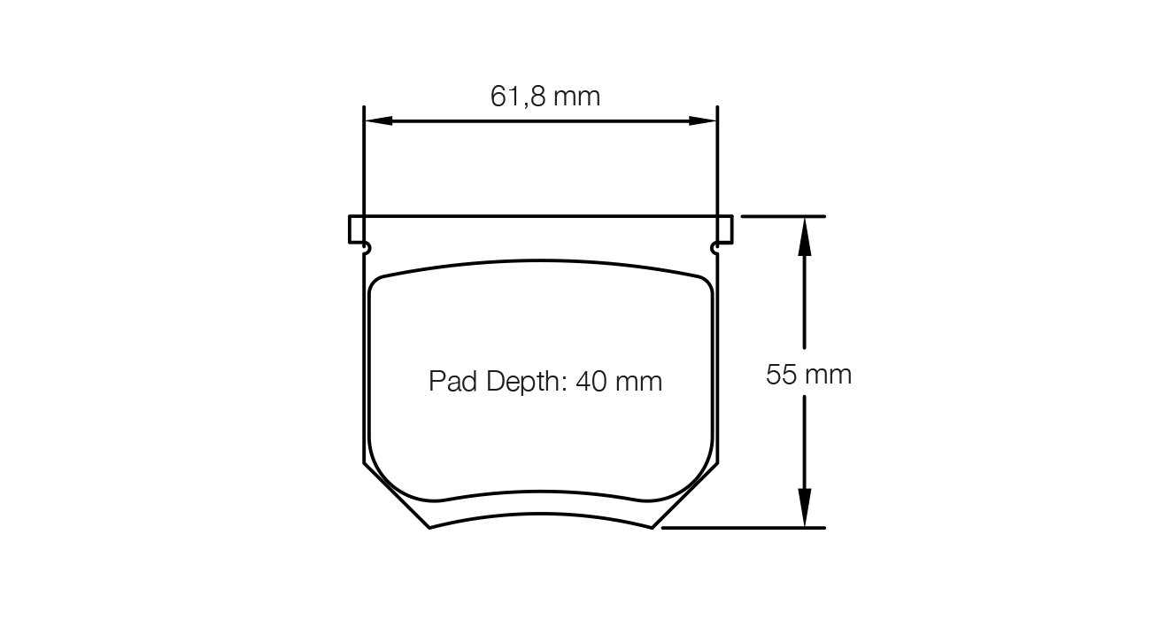 PAGID 4623-RSH42 Brake pads RSH42 Photo-0 