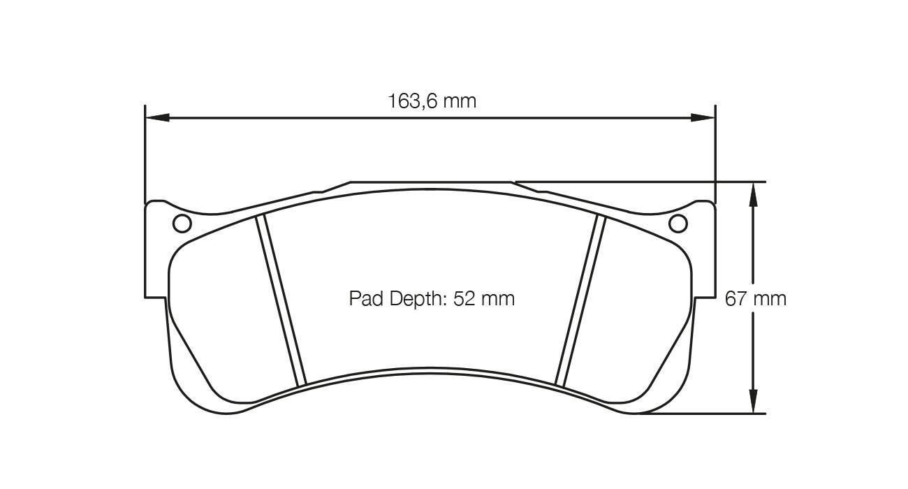 PAGID 8087-RSL29 Front brake pads RSL29 PORSCHE 992 GT3 Cup / AUDI R8 LMS Ultra GT3 [race car] Photo-0 