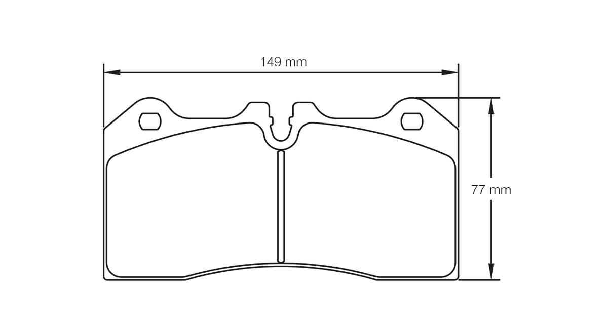 PAGID 8187-RSC1 Rear Brake Pads for McLaren rear (ceramic brakes) 570S 650S / Spyde 675LT MP4-12C Photo-0 