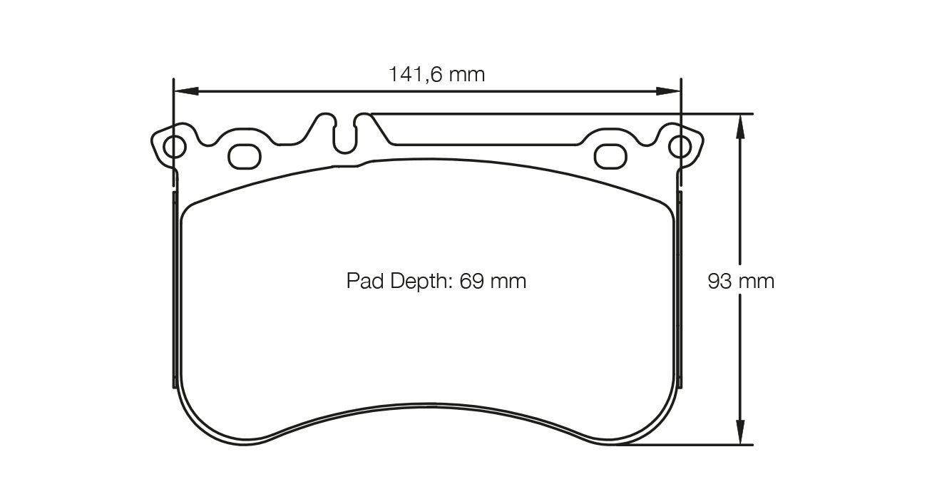 PAGID 8188-RSL29 Front brake pads RSL29 MERCEDES-Benz 45 AMG (W176)/CLA 45 AMG /SLK 55 AMG [R172] Photo-0 