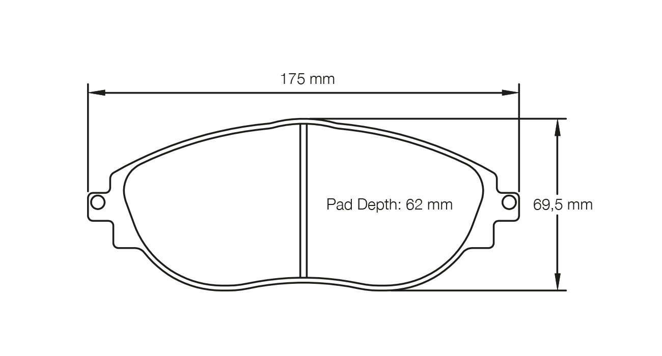 PAGID 8201-RSL2 Brake pads RSL2 Photo-0 