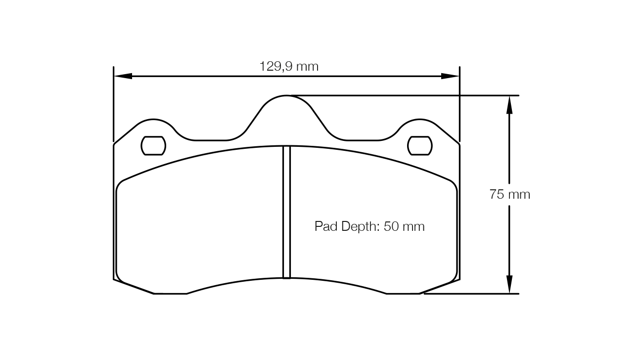 PAGID 8214-RSL29 Brake pads RSL29 AP Racing CP6627 D51 Photo-0 