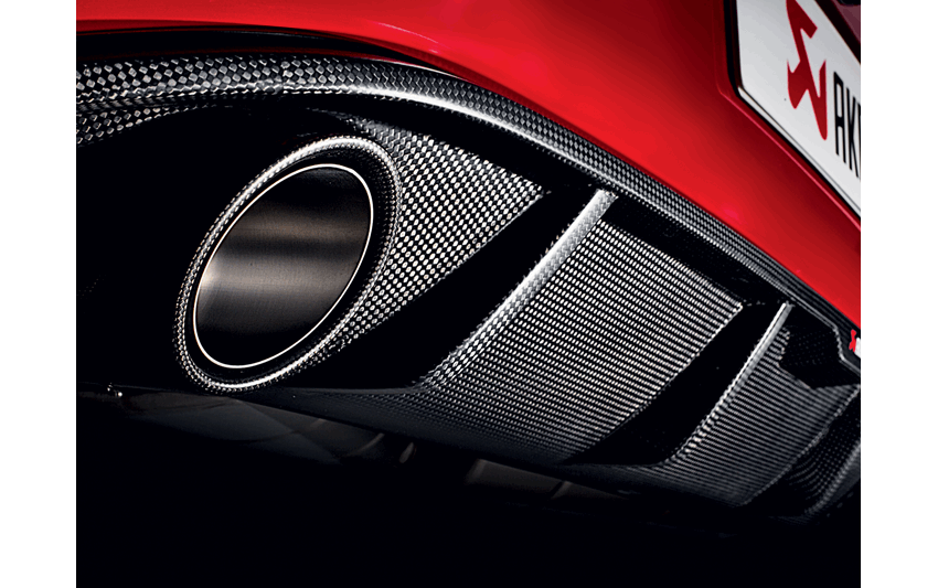 AKRAPOVIC DI-VW/CA/1 Rear Carbon Fiber Diffuser VW Golf (VII) GTI 2013-2016 ABE Type Approval Photo-4 