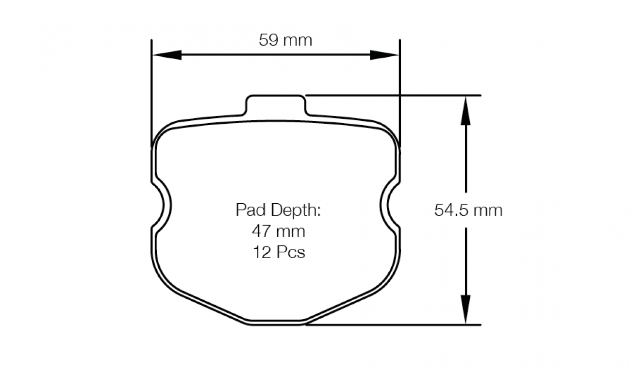 PAGID 8240-RSL29 Brake pads RSL29 (front/rear) for CHEVROLET Corvette C6 Grand Sport 2010-2013 Photo-0 