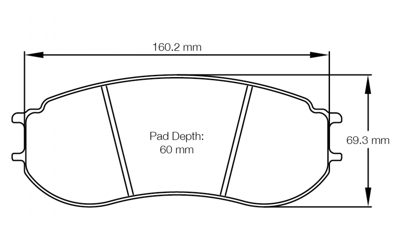 PAGID 8241-RST2 Brake pads RST 2 Photo-0 