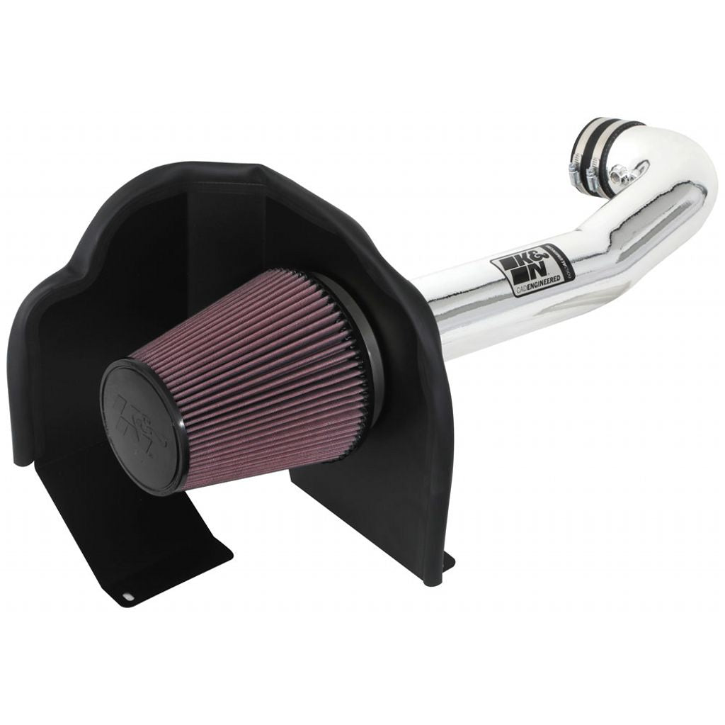 K&N 77-3082KP Performance Air Intake System PERF. INTAKE KIT; CHEVROLET/GMC 1500 V8-5.3/6.2L F/I, 14-15 Photo-0 