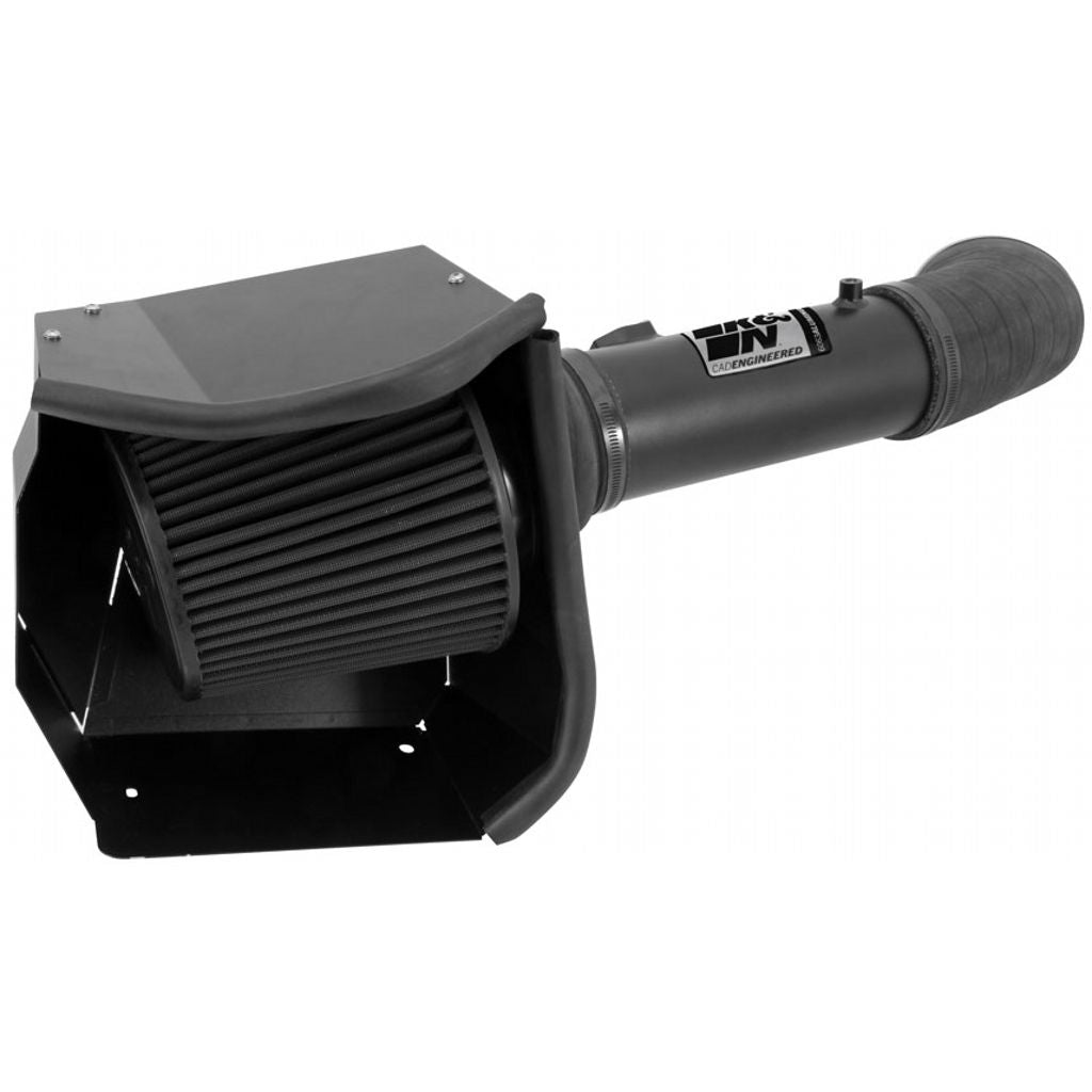 K&N 71-2582 Performance Air Intake System PERF. INTAKE KIT; FORD F SUPER DUTY V8-6.7L DSL, 2011-2016 Photo-0 