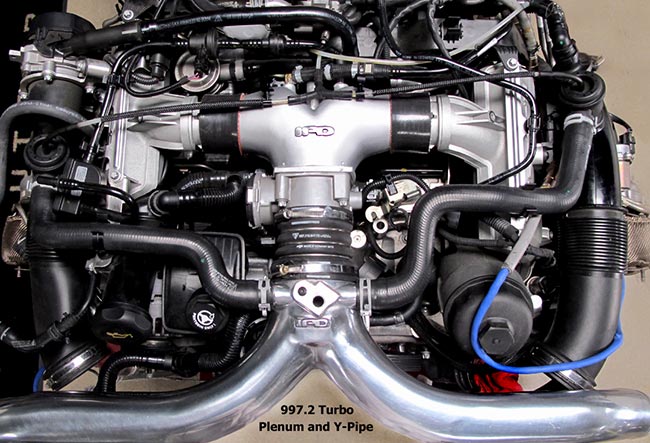IPD 91274 PORSCHE 991.1 Turbo/S 3.8L 74mm Plenum (13-16) Photo-0 