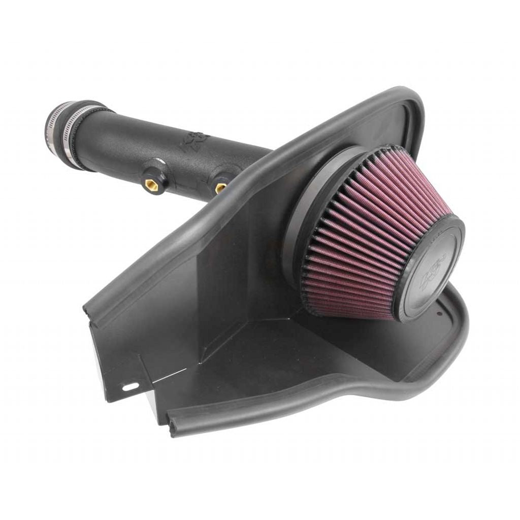 K&N 63-2588 Performance Air Intake System AIRCHARGER; FORD FUSION L4-1.5L F/I, 2014-2017 Photo-0 