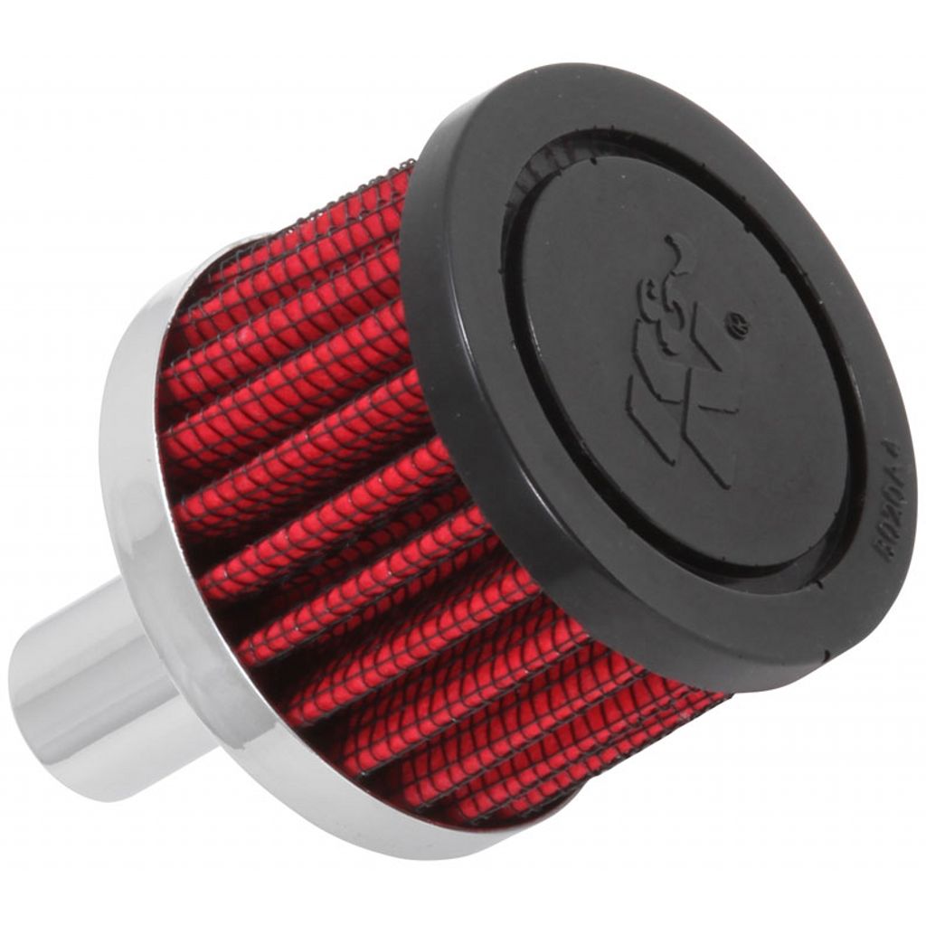 K&N 62-1020 Vent Air Filter/Breather5/8 VENT 2D 1-1/2 H STEEL BASE Photo-0 