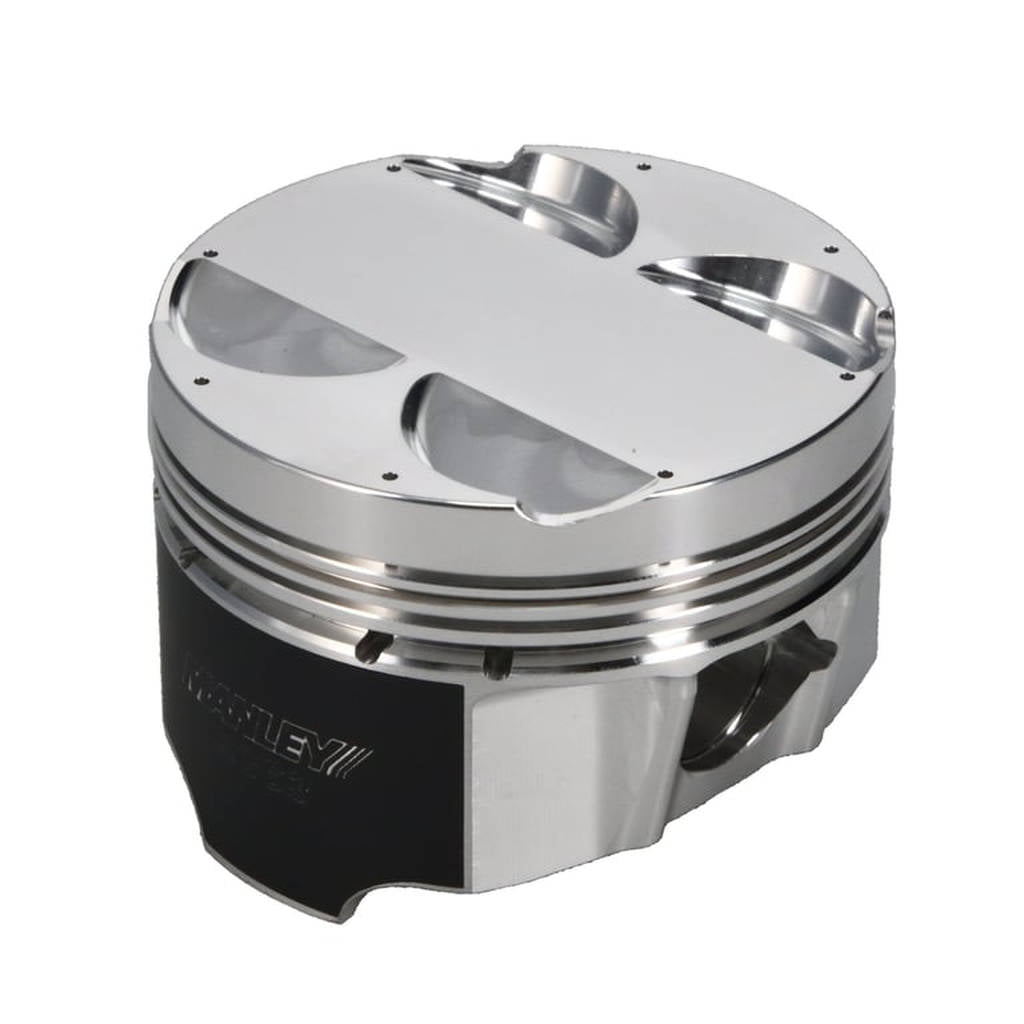 MANLEY 618000C-4 Piston Set (85.00 mm Bore, 1.248" CH, -17.00 CC) for MITSUBISHI 2.0L 4G63 Photo-0 