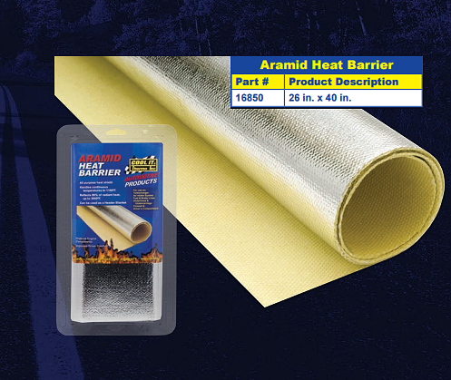 THERMO-TEC 16850 Kevlar Heat Barrier 26" X 40" in (66,04cm x 101,6cm) Photo-0 